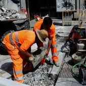 El plazo de las obras en la calle Menéndez Pelayo finaliza este viernes