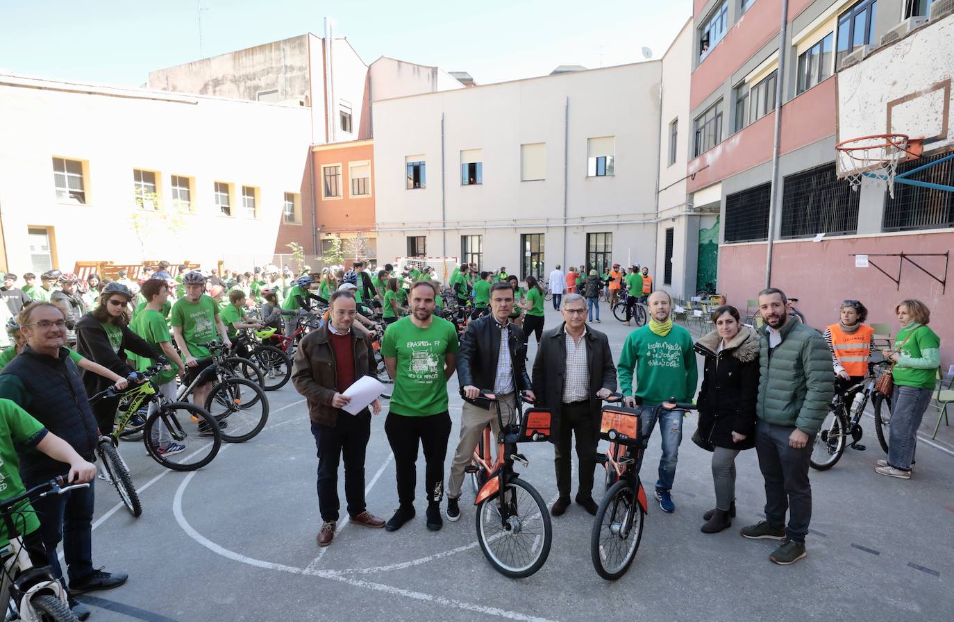 Gran bicicletada del IES La Merced