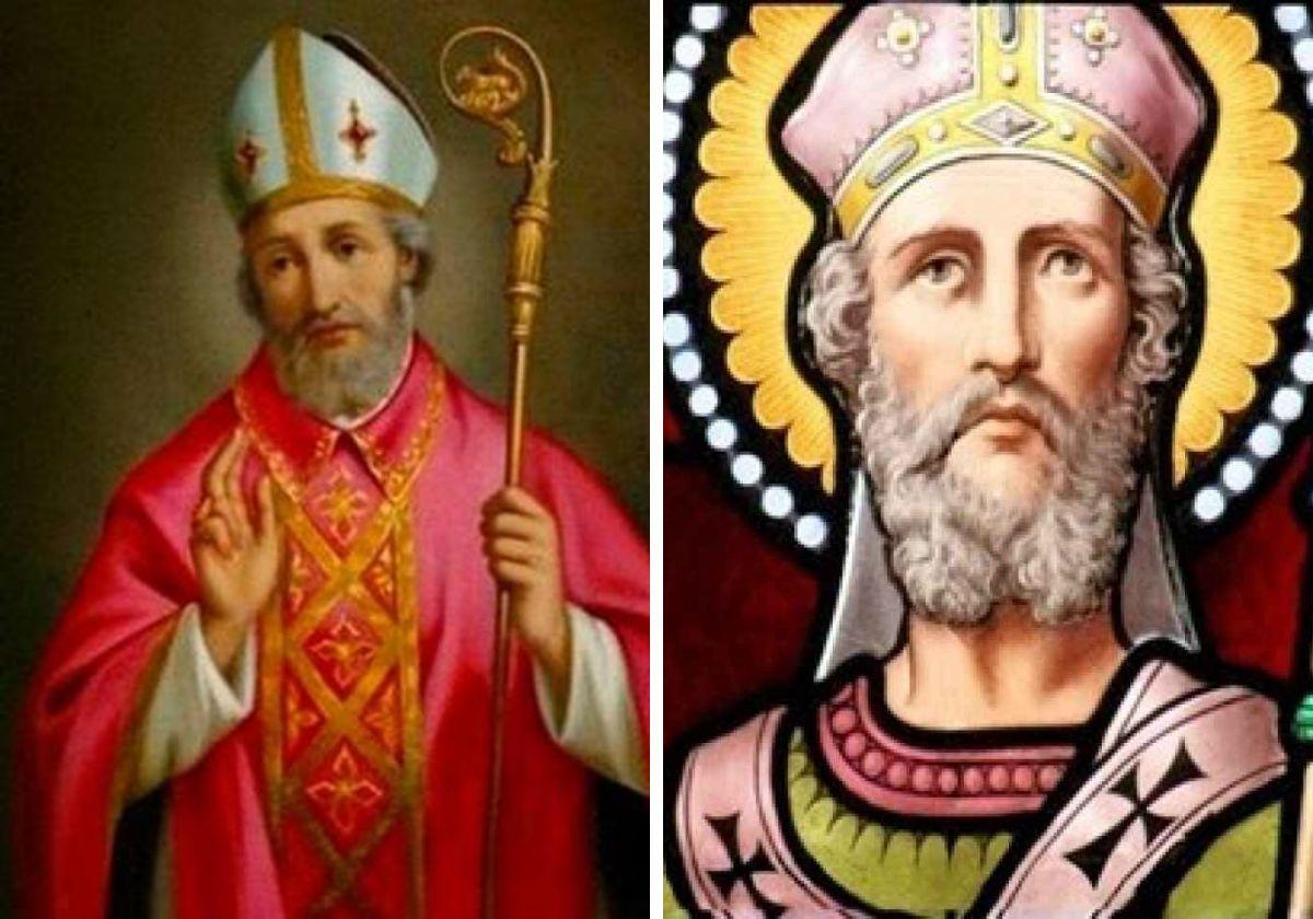 San Anselmo de Canterbury y San Anastasio hegúmeno.