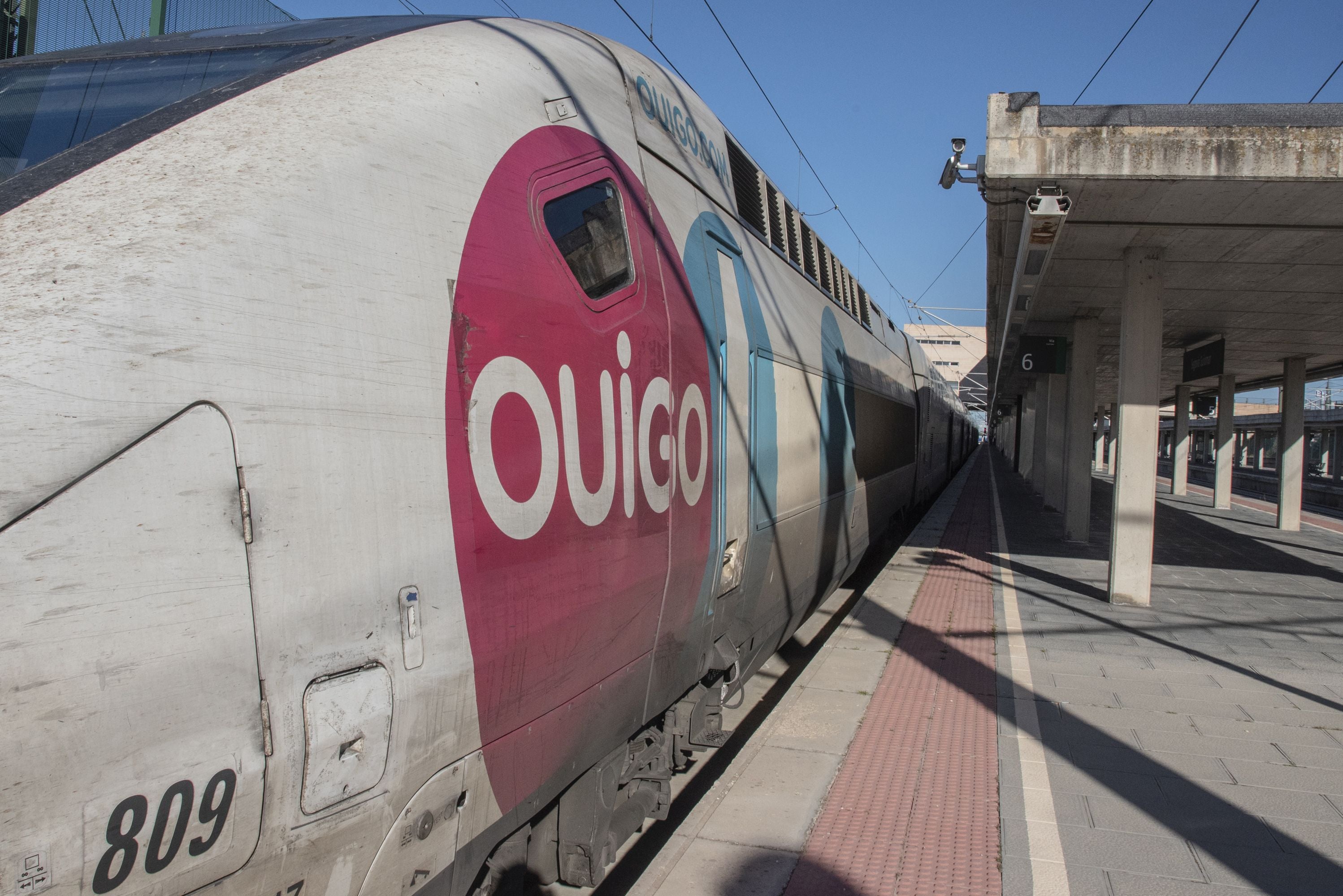 El primer trayecto de Ouigo en Segovia, en imágenes