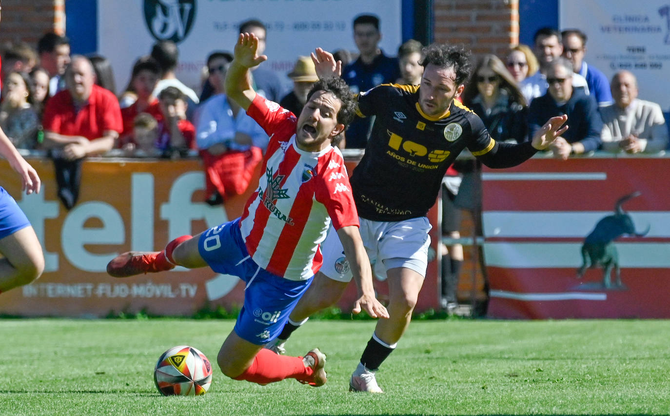 Las imágenes del partido entre el Tordesillas y el Salamanca