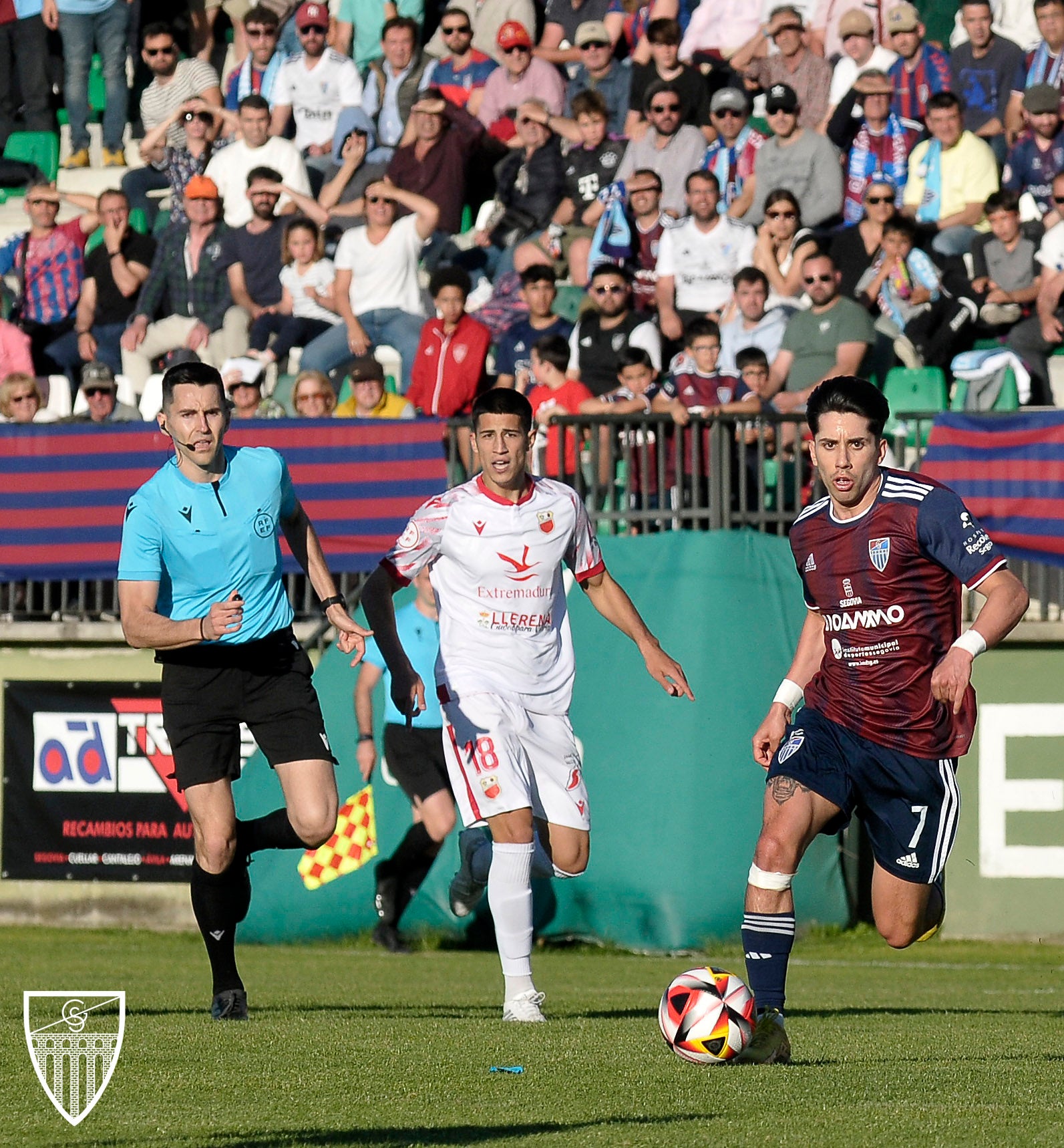 Fernán, durante el partido de este domingo.