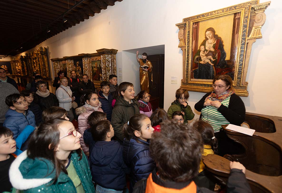 Visita infantil al arte sacro del Museo Diocesano