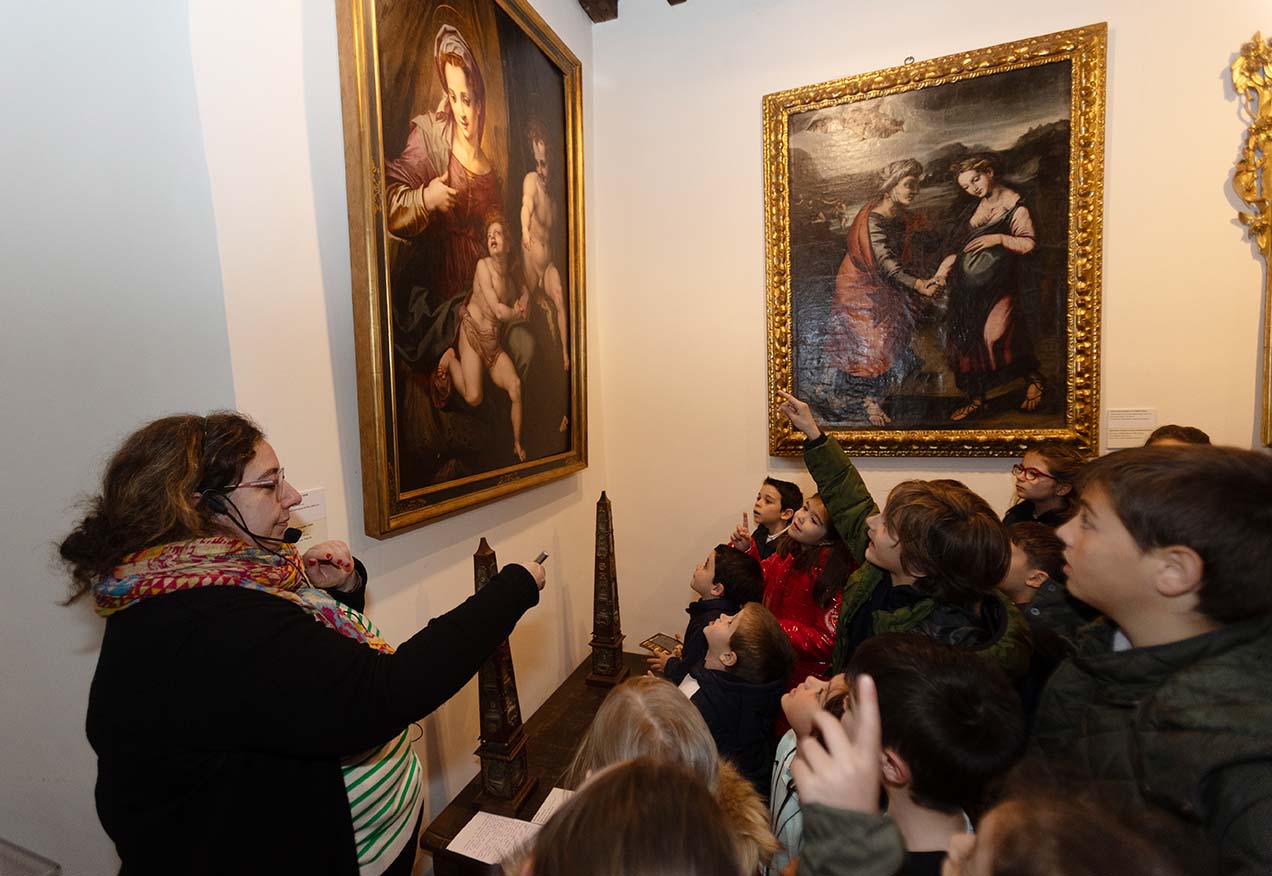 Visita infantil al arte sacro del Museo Diocesano