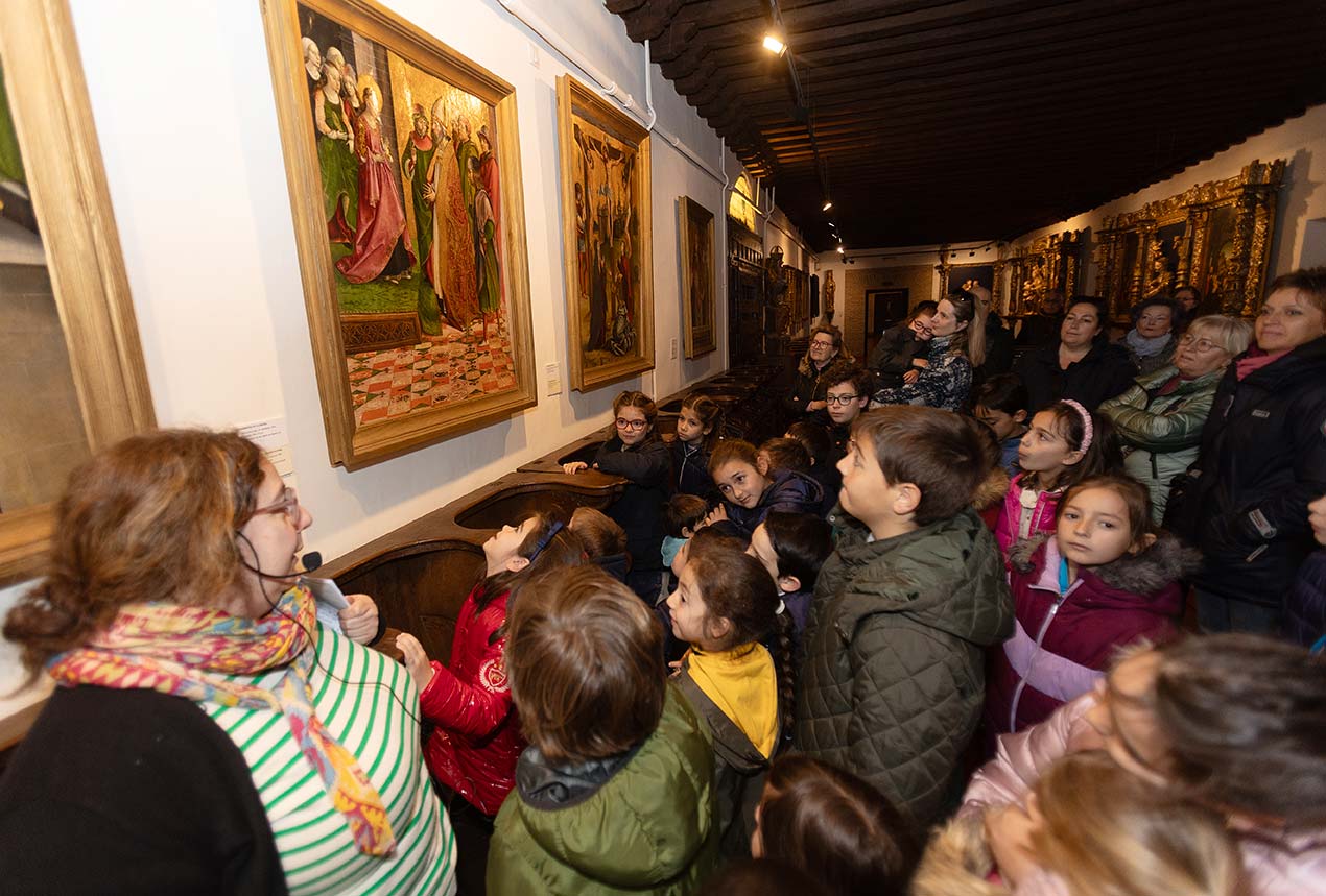 Visita infantil al arte sacro del Museo Diocesano