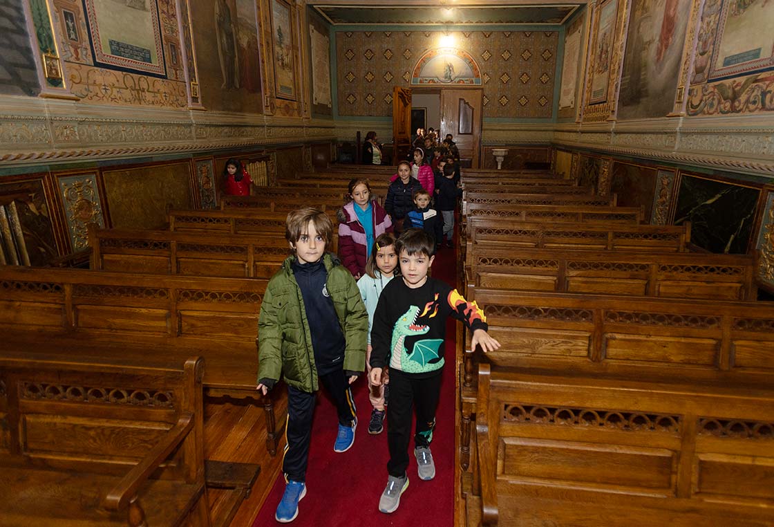 Visita infantil al arte sacro del Museo Diocesano