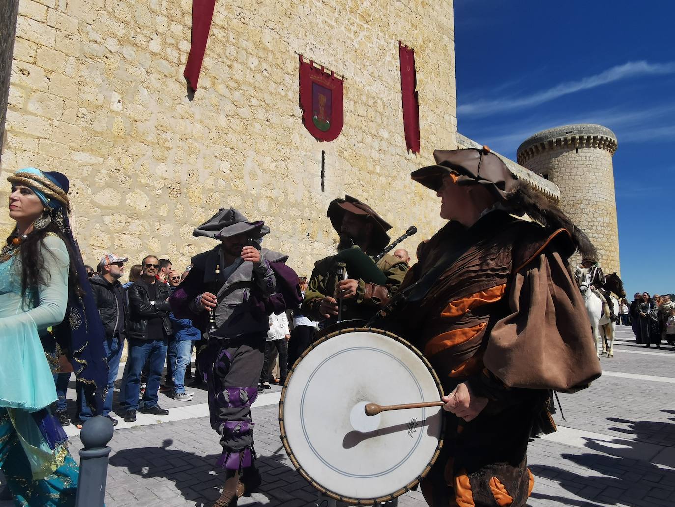 Éxito de público en el Mercado Comunero de Torrelobatón