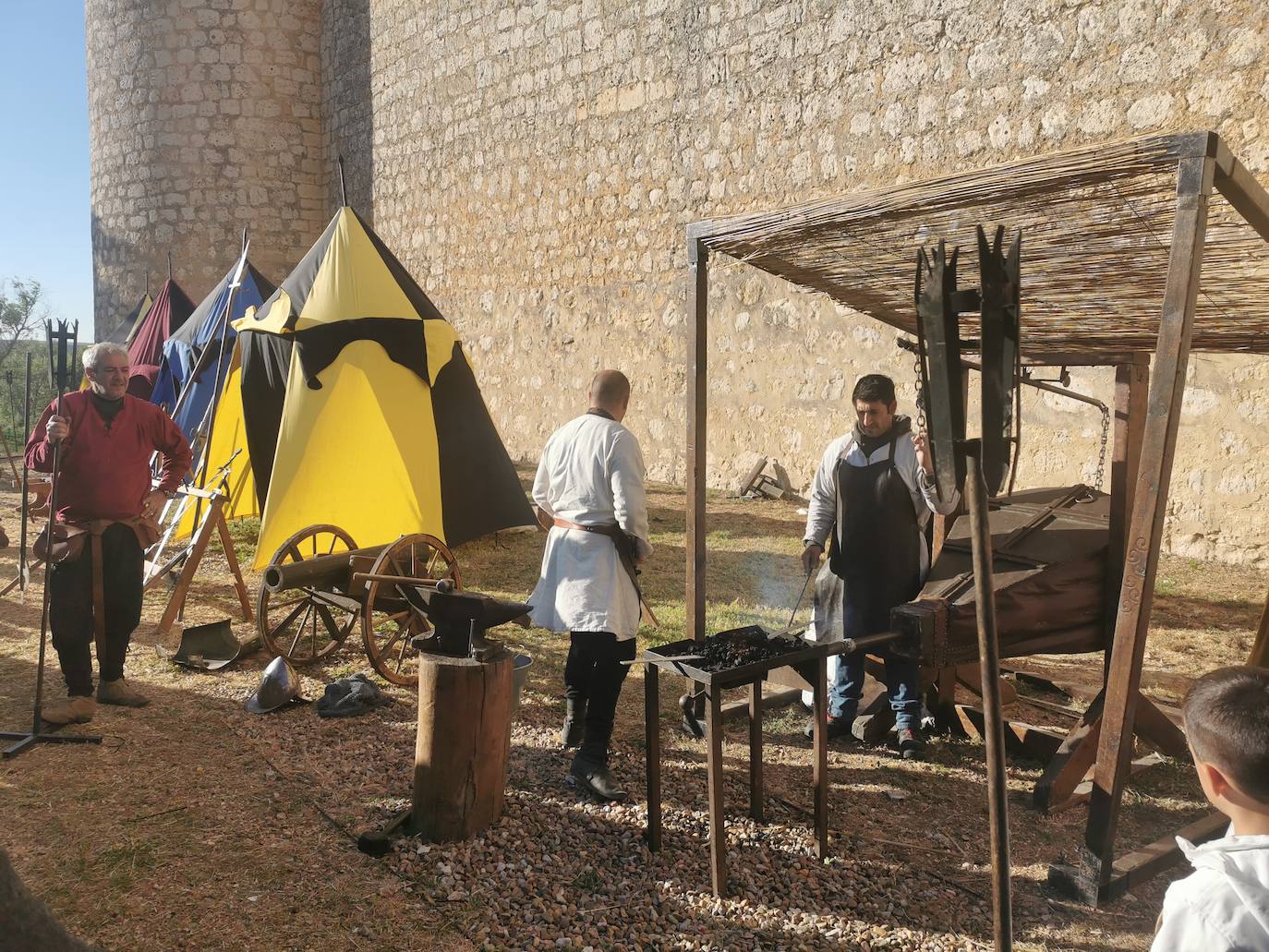 Éxito de público en el Mercado Comunero de Torrelobatón