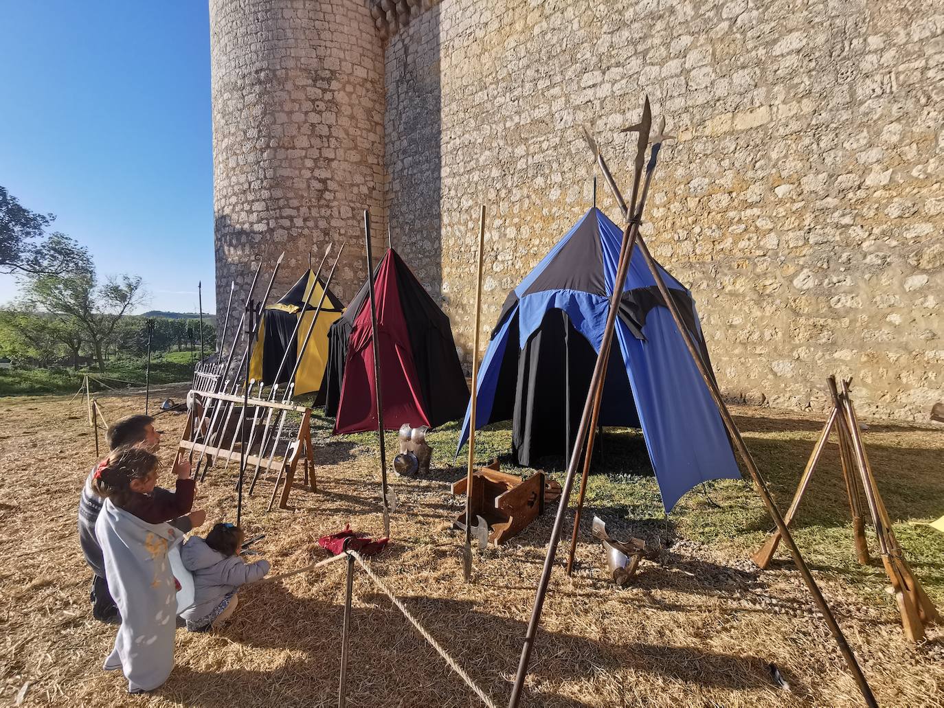 Éxito de público en el Mercado Comunero de Torrelobatón