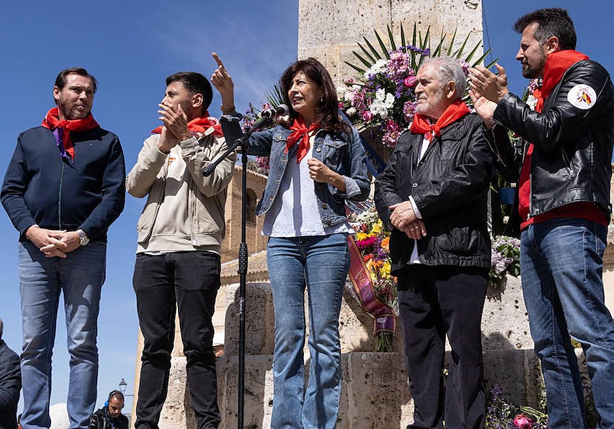 Políticos de todo signo se dan cita en Villalar de los Comuneros