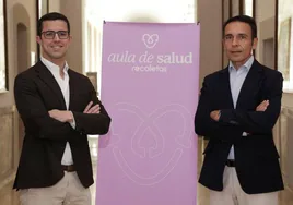 Las ponentes David González Martín y Jose María Lomo Garrote del Hospital Recoletas Salud Campo Grande.