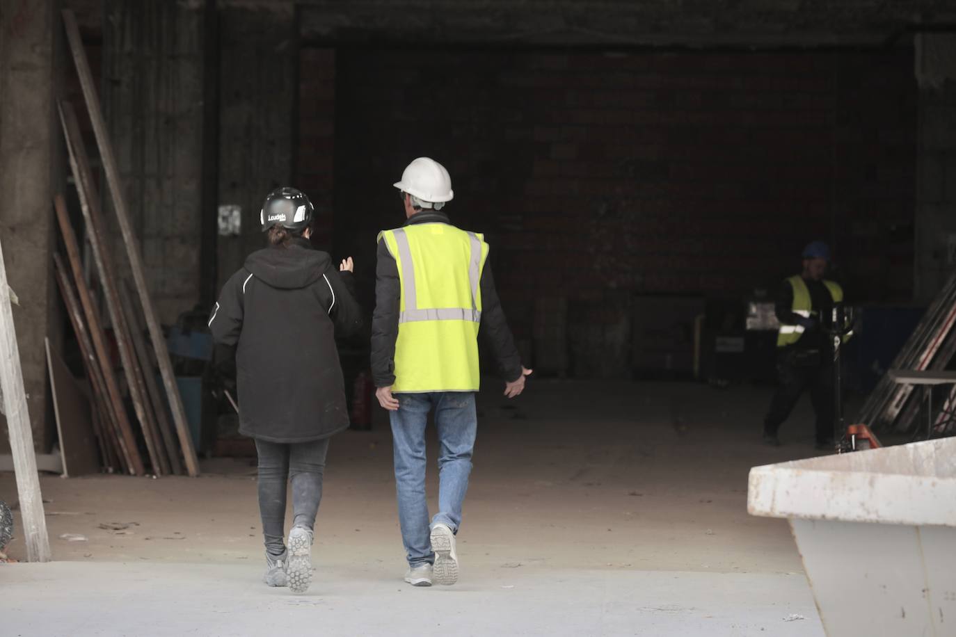 Obras en el antiguo edificio de El Corte Inglés de Valladolid