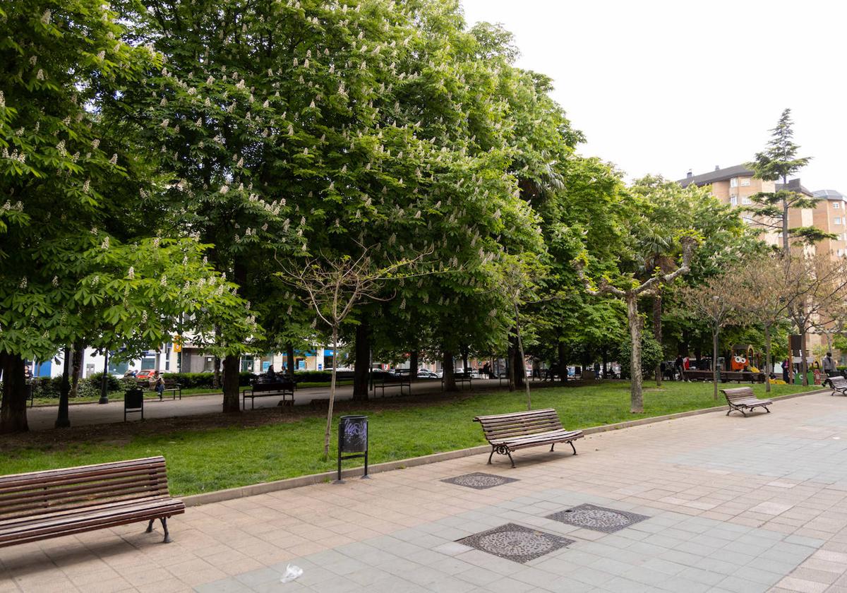 La plaza de San Juan en Valladolid.