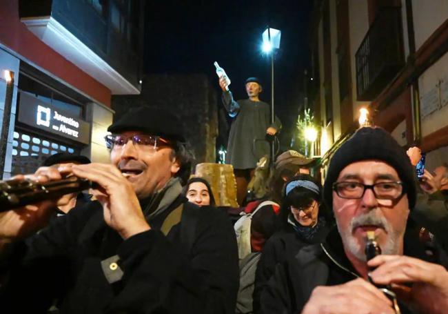 La procesión de San Genarín en una imagen de 2023.