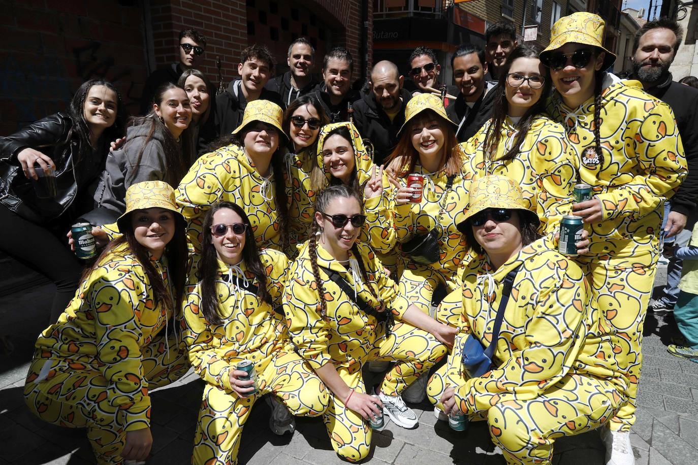 Las charangas de Peñafiel, en imágenes