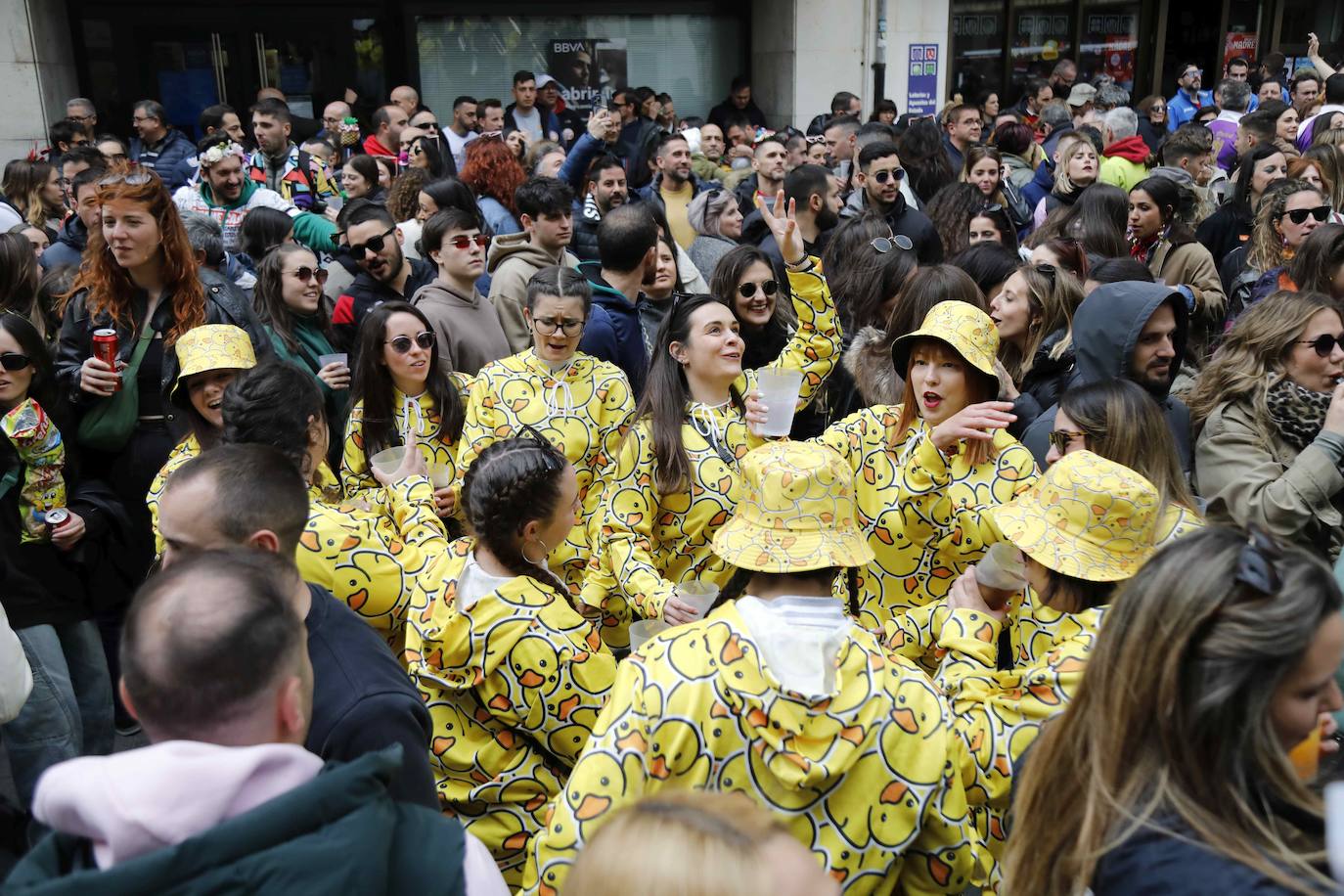 Las charangas de Peñafiel, en imágenes