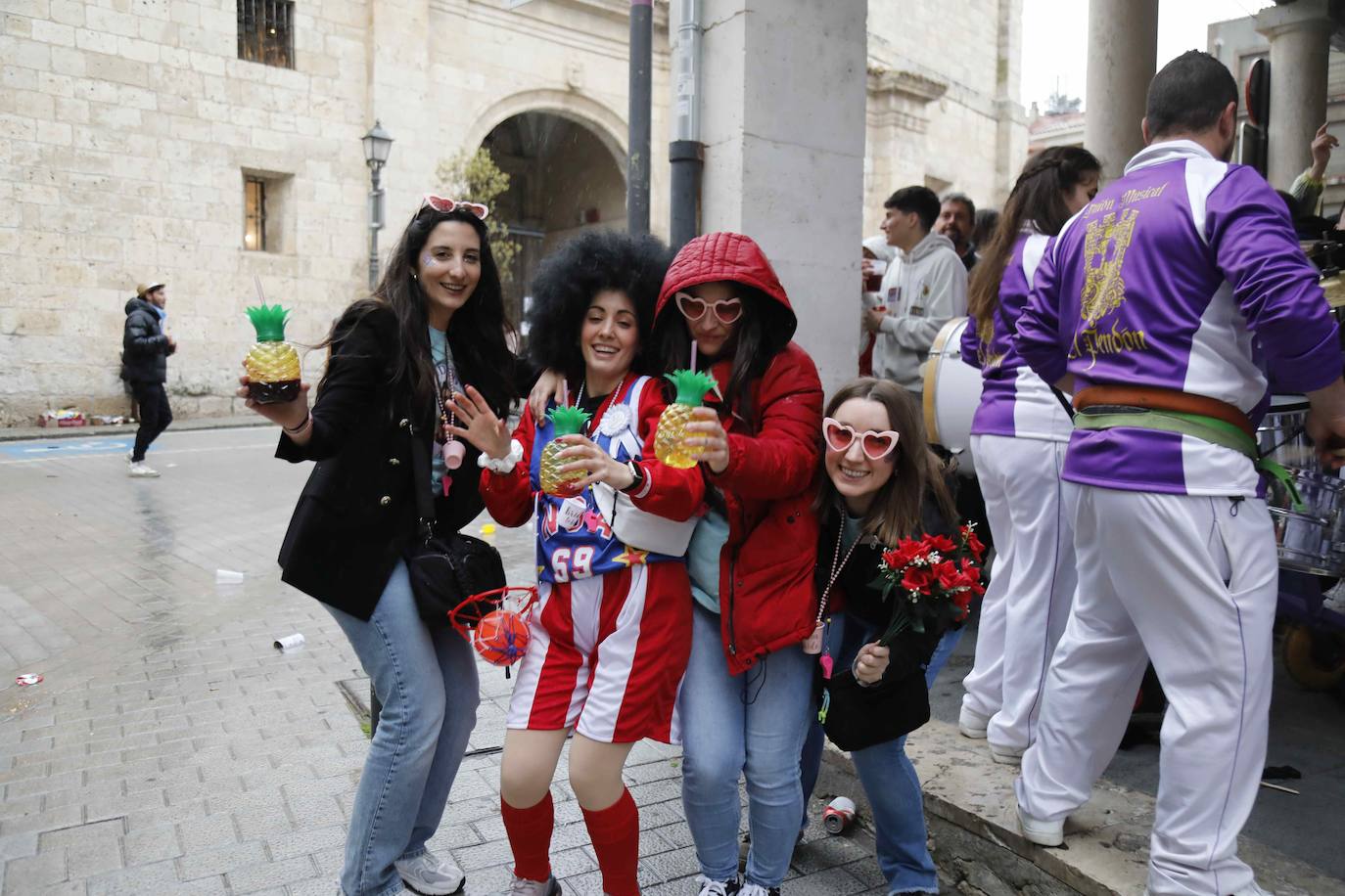 Las charangas de Peñafiel, en imágenes