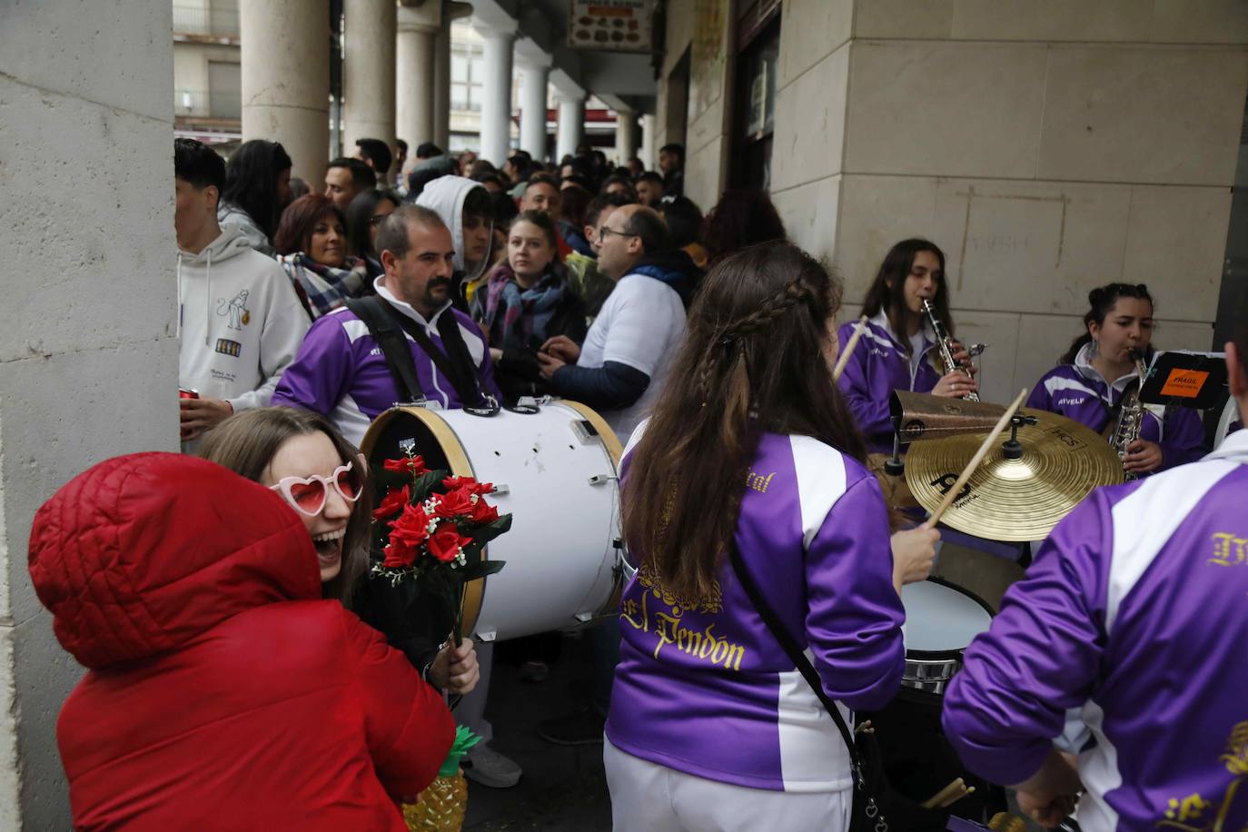 Las charangas de Peñafiel, en imágenes