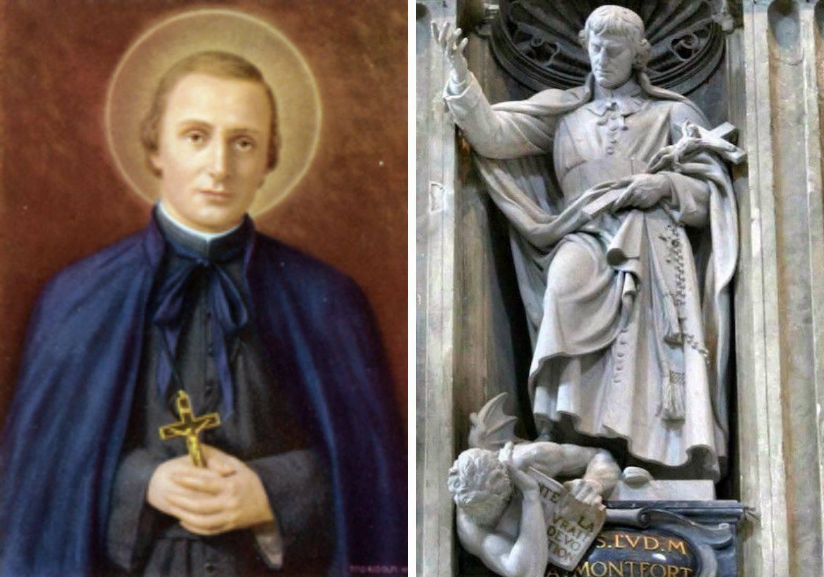 San Pedro Chanel y San Luis María Griñón de Monfort