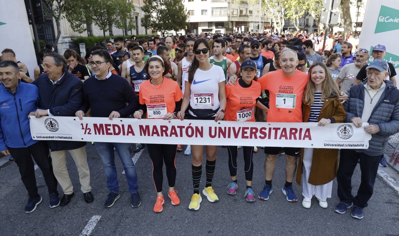 La 1/2 Media Maratón Universitaria, en imágenes