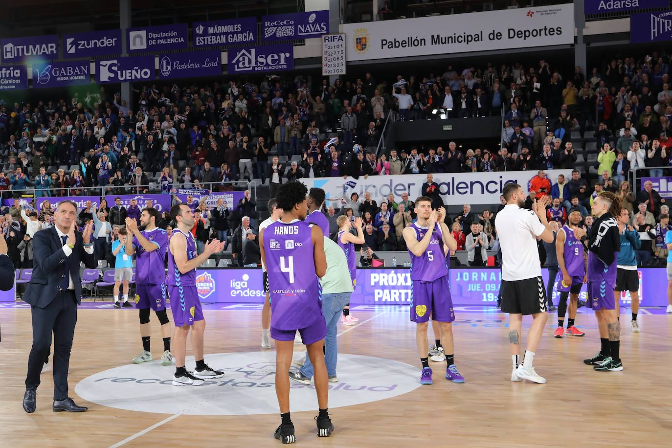 El Zunder Palencia se despide de la ACB