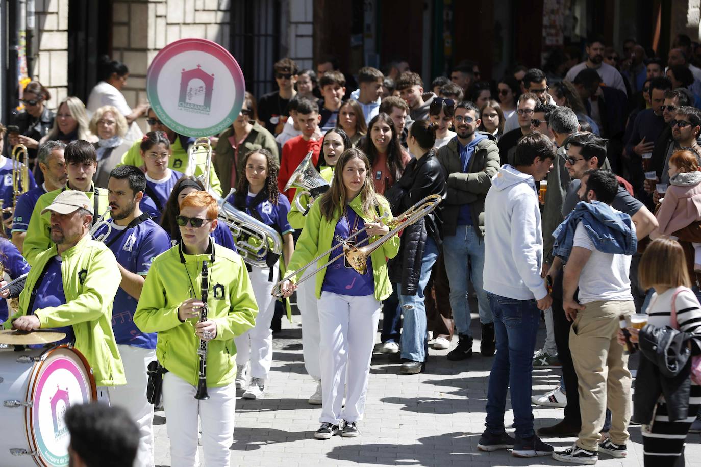 La segunda jornada de charangas de Peñafiel, en imágenes