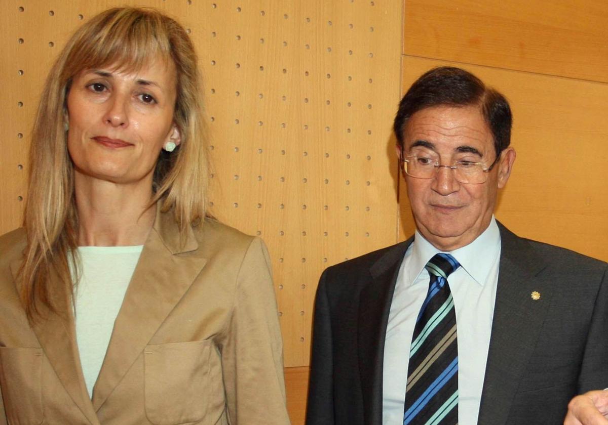 Silvia Sáez y Alfredo Escaja.