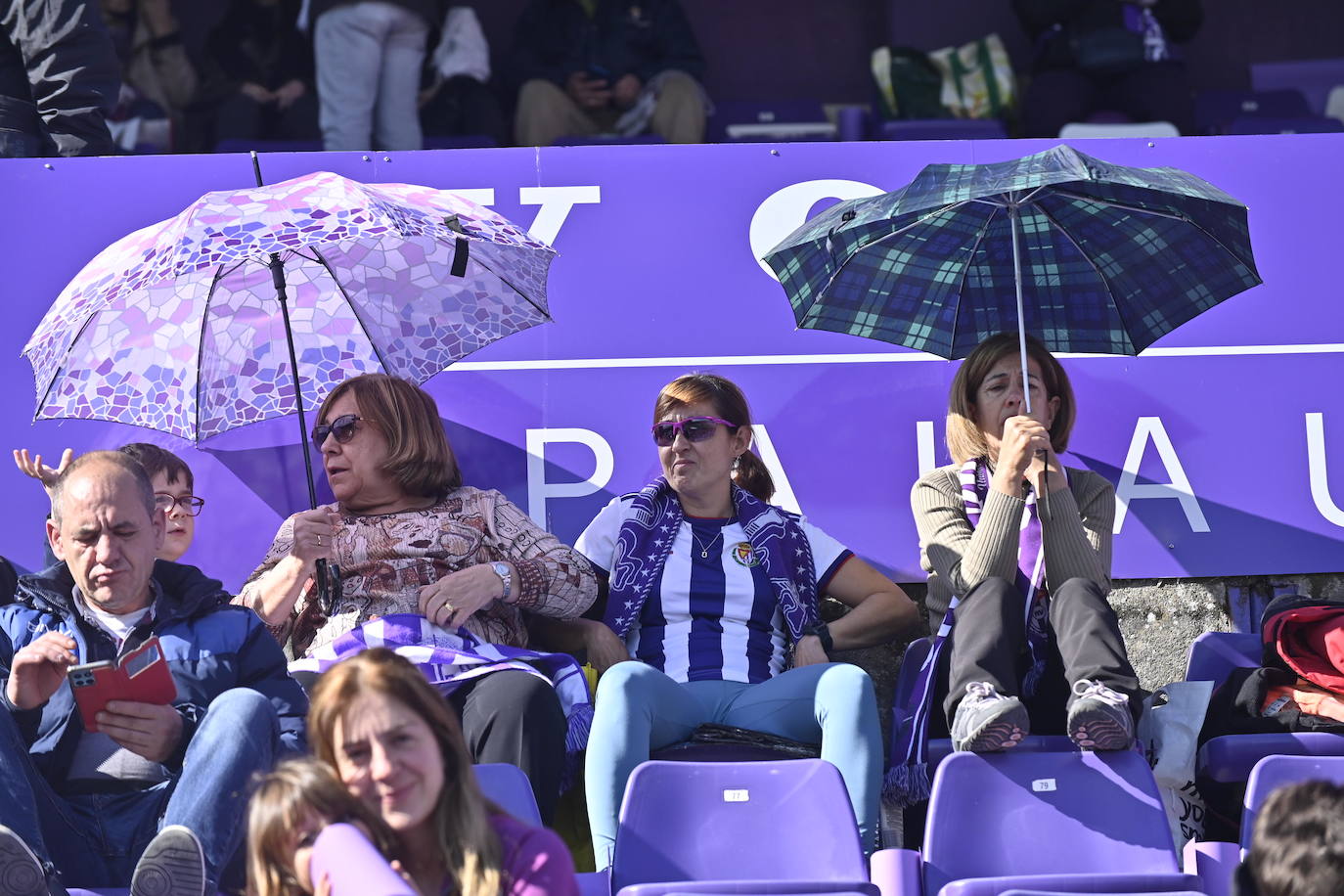 Búscate en la grada del estadio José Zorrilla (1/4)