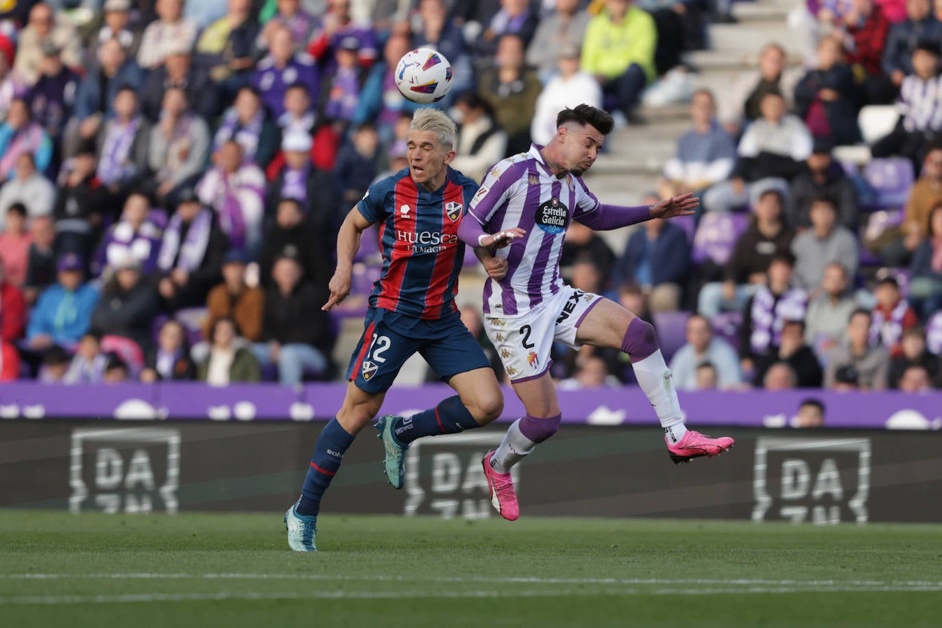 Las imágenes del Real Valladolid - SD Huesca