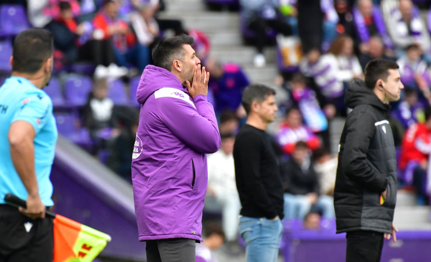 Las imágenes del Real Valladolid - SD Huesca