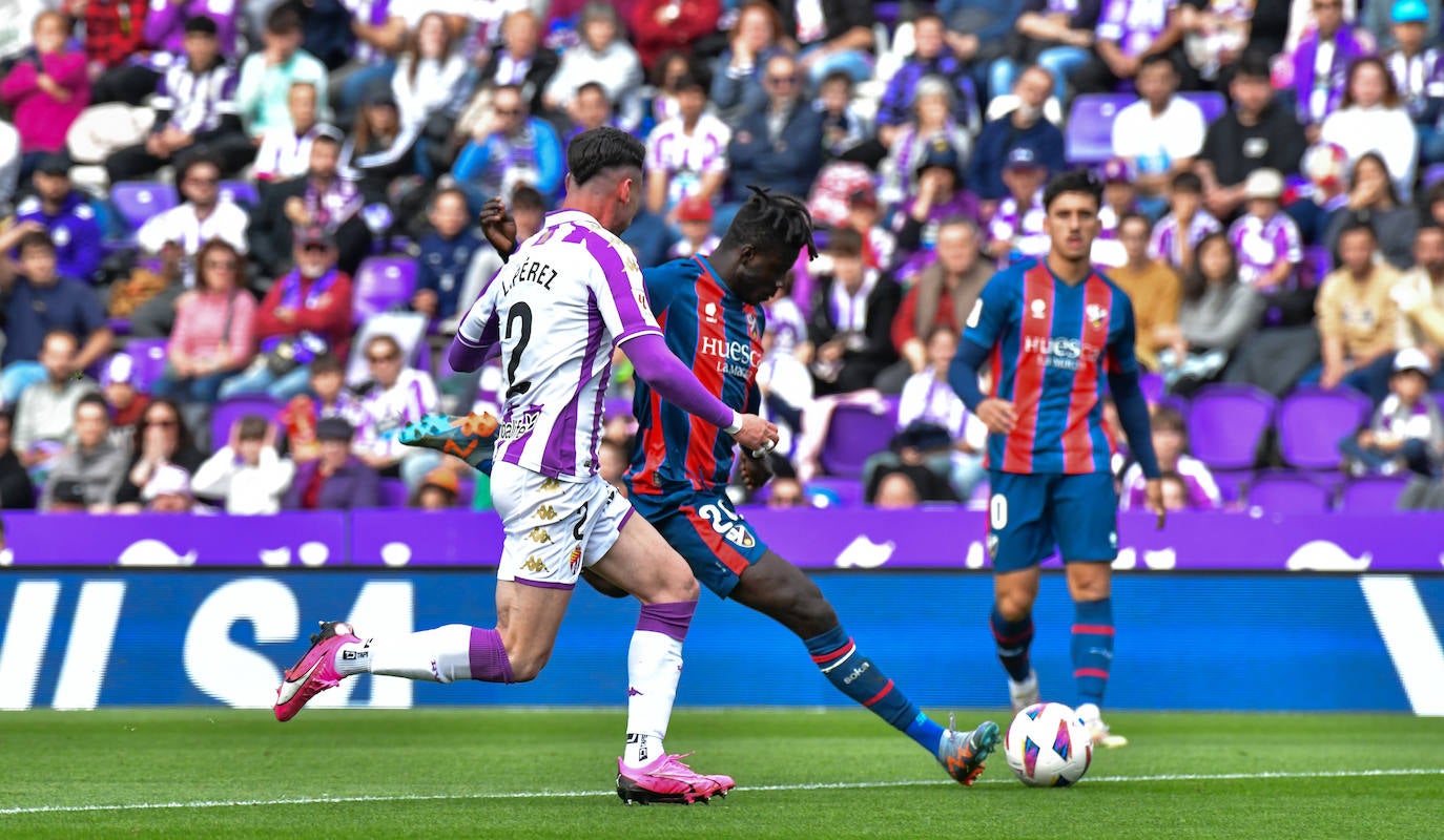 Las imágenes del Real Valladolid - SD Huesca