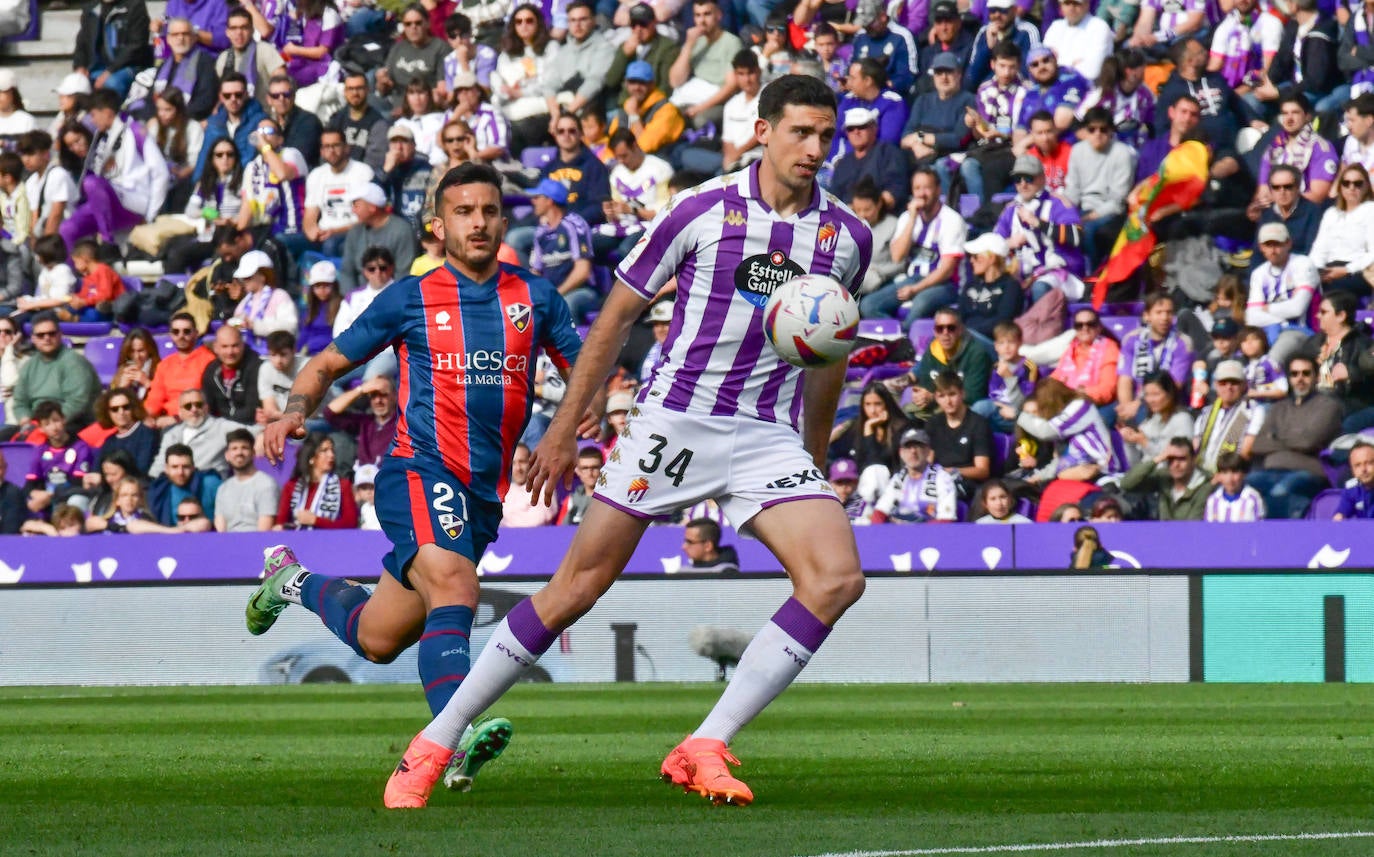 Las imágenes del Real Valladolid - SD Huesca