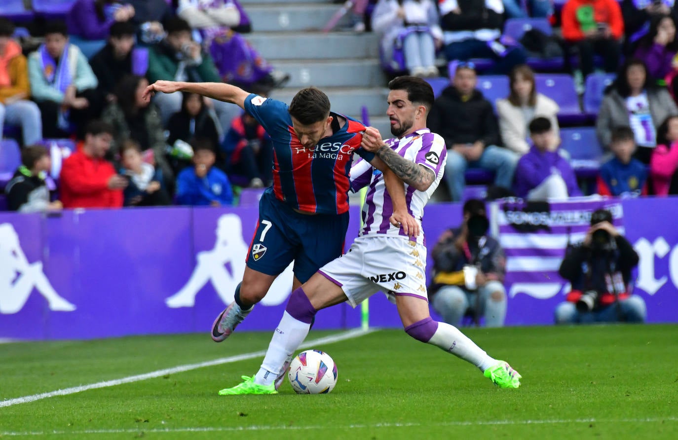 Las imágenes del Real Valladolid - SD Huesca