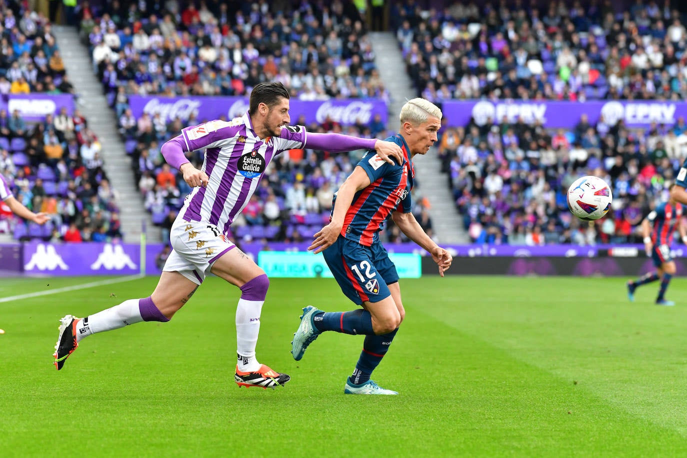 Las imágenes del Real Valladolid - SD Huesca