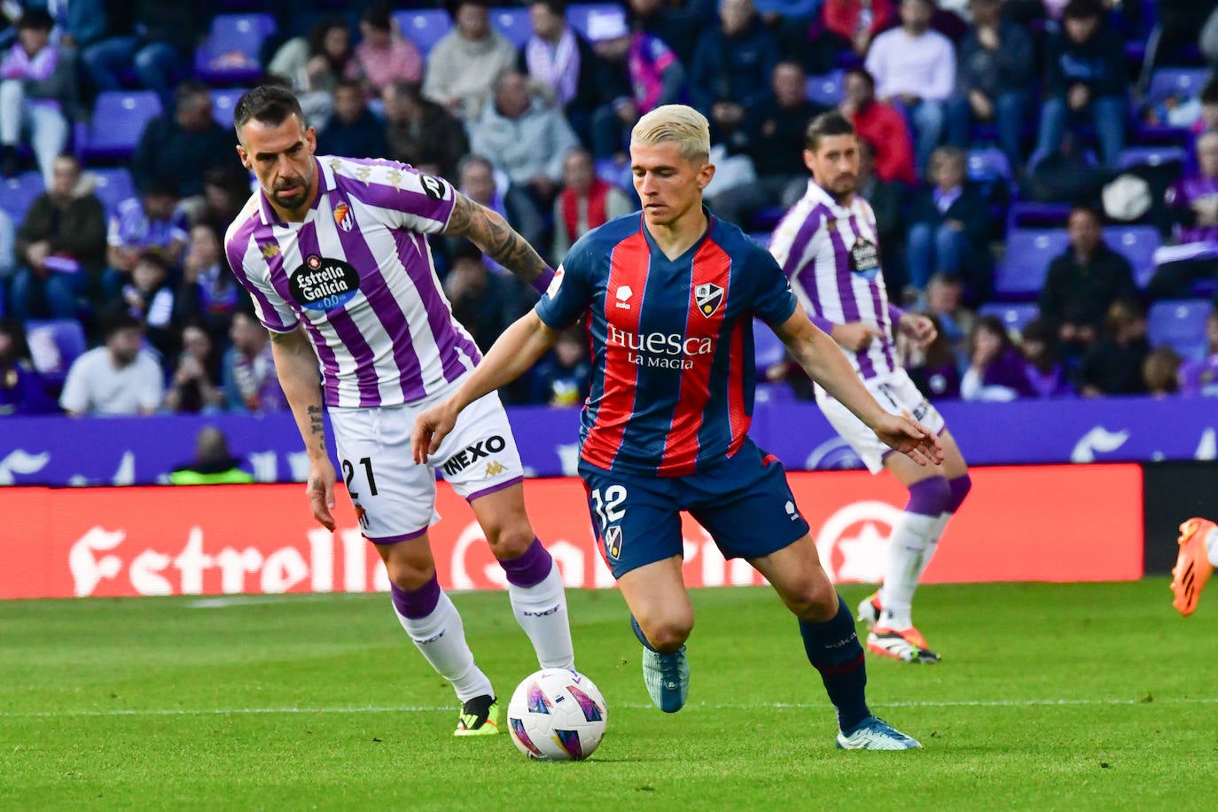 Las imágenes del Real Valladolid - SD Huesca