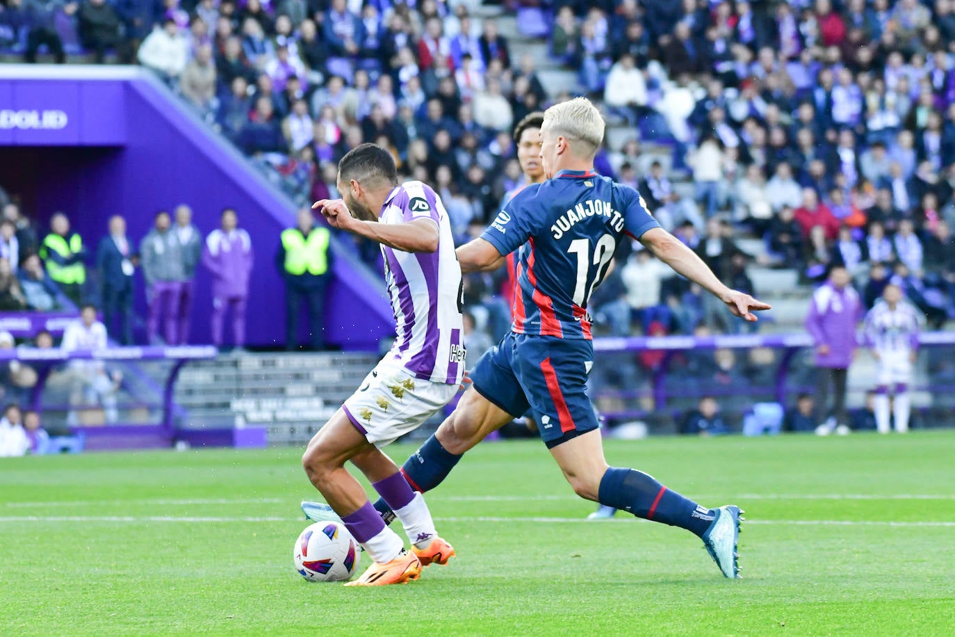 Las imágenes del Real Valladolid - SD Huesca