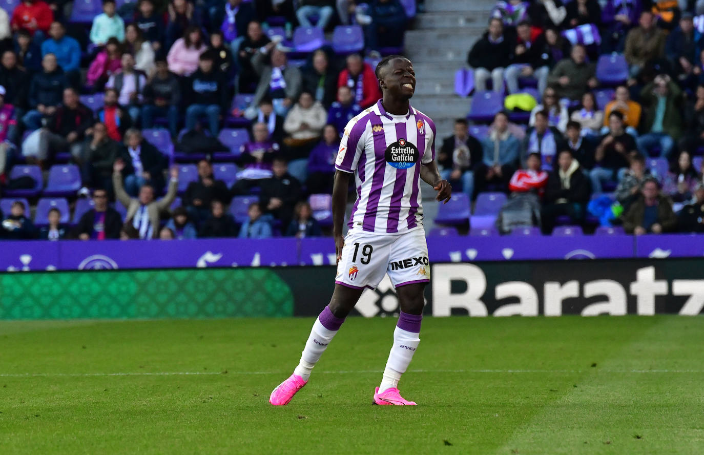 Las imágenes del Real Valladolid - SD Huesca