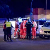 Herido un repartidor de comida rápida tras colisionar con un coche en Parquesol