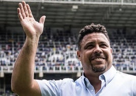 Ronaldo Nazário, durante su etapa como máximo accionista del Cruzeiro.