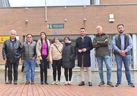 Protesta de los alcades de Montes Torozos por el traslado del cuartel de la guardia civil a Arroyo