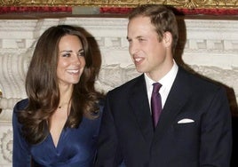 El Príncipe Guillermo y Kate Middleton, en una imagen de archivo.