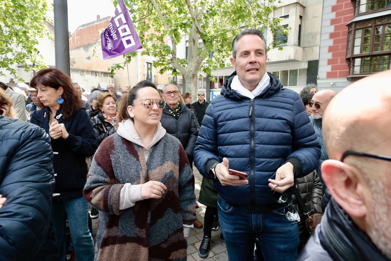 La celebración del Primero de Mayo en Valladolid, en imágenes