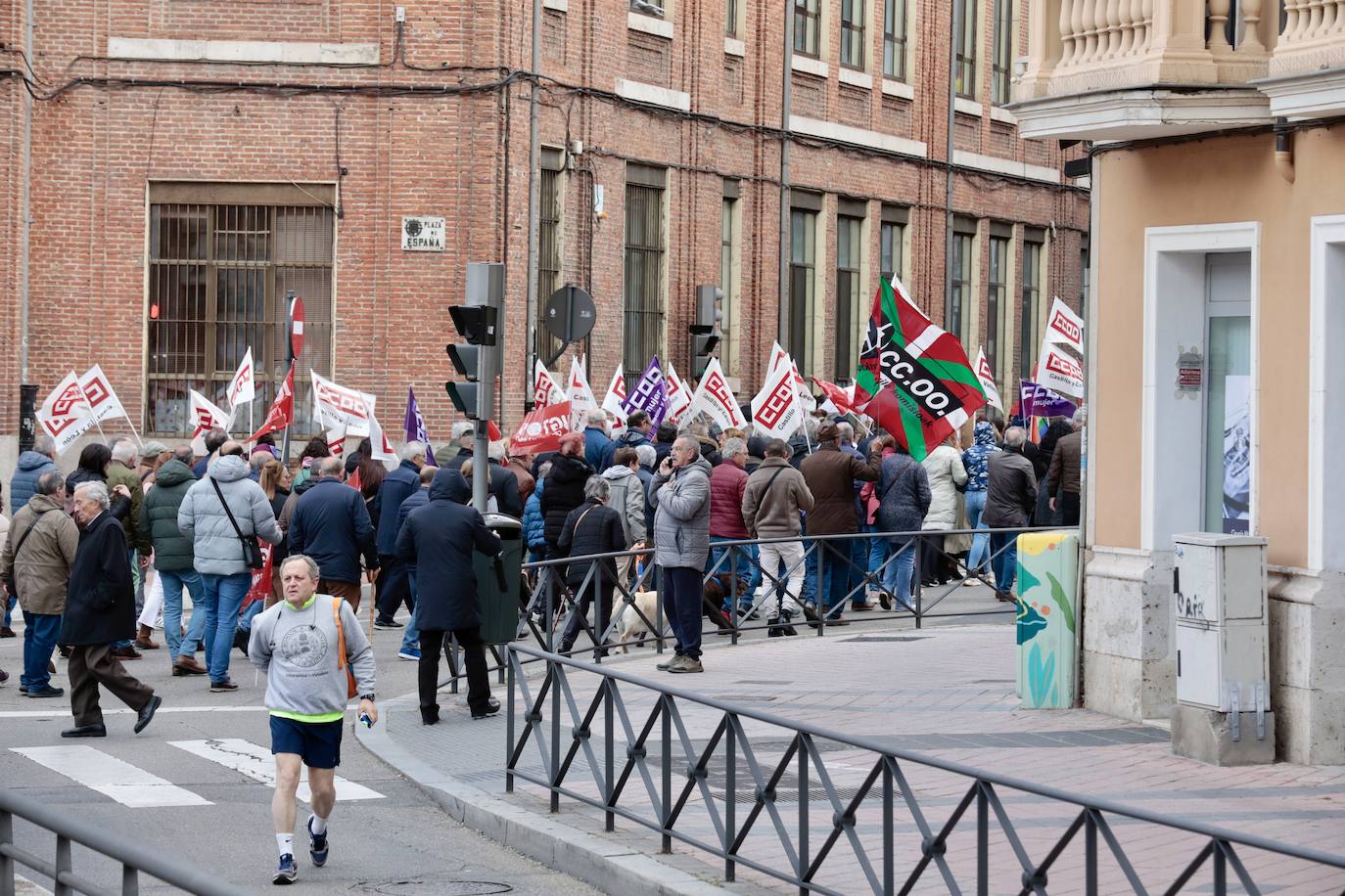 La celebración del Primero de Mayo en Valladolid, en imágenes