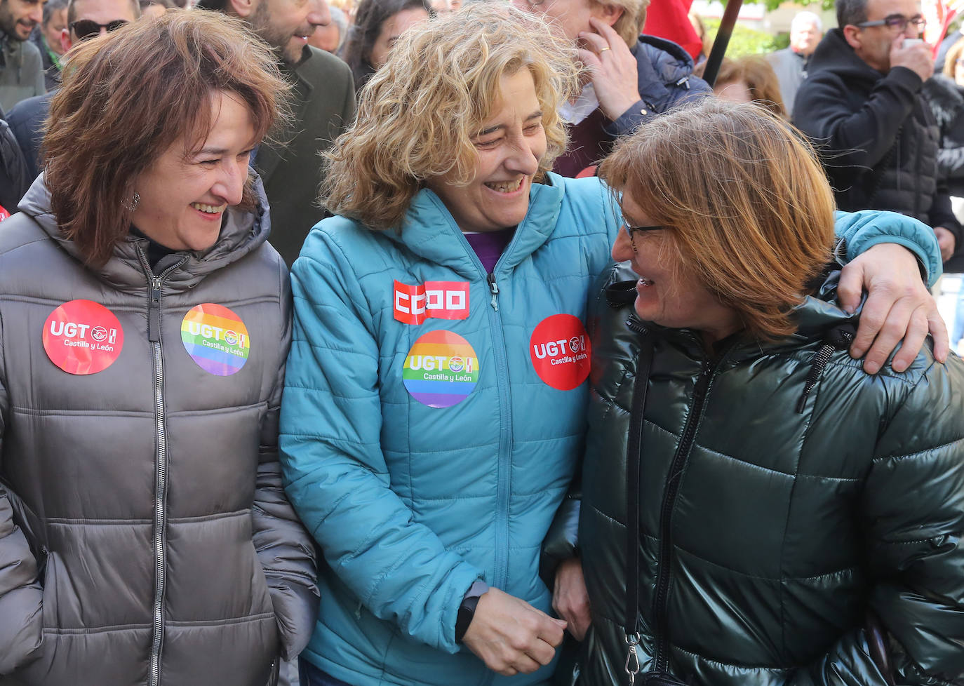 Fotografías de la manifestación del 1 de mayo en Segovia