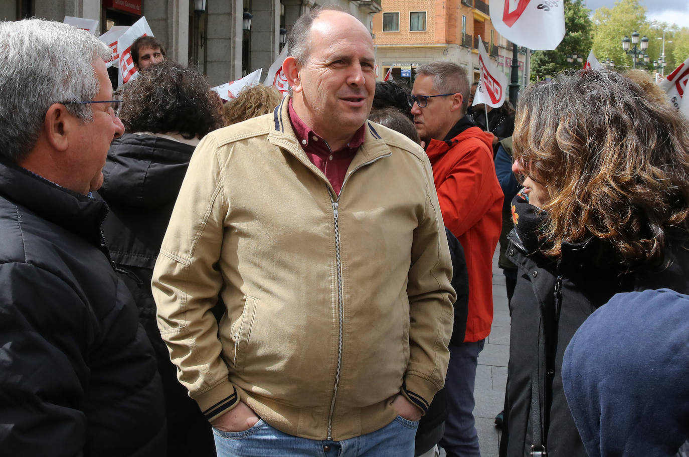 Fotografías de la manifestación del 1 de mayo en Segovia