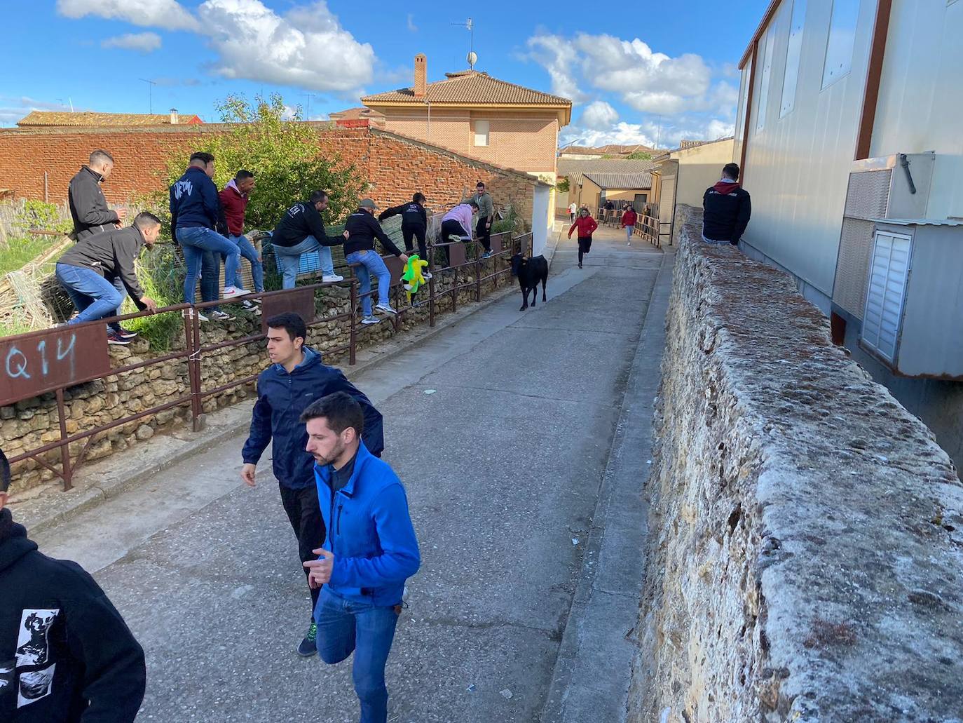 Las imágenes del encierro de Villabrágima