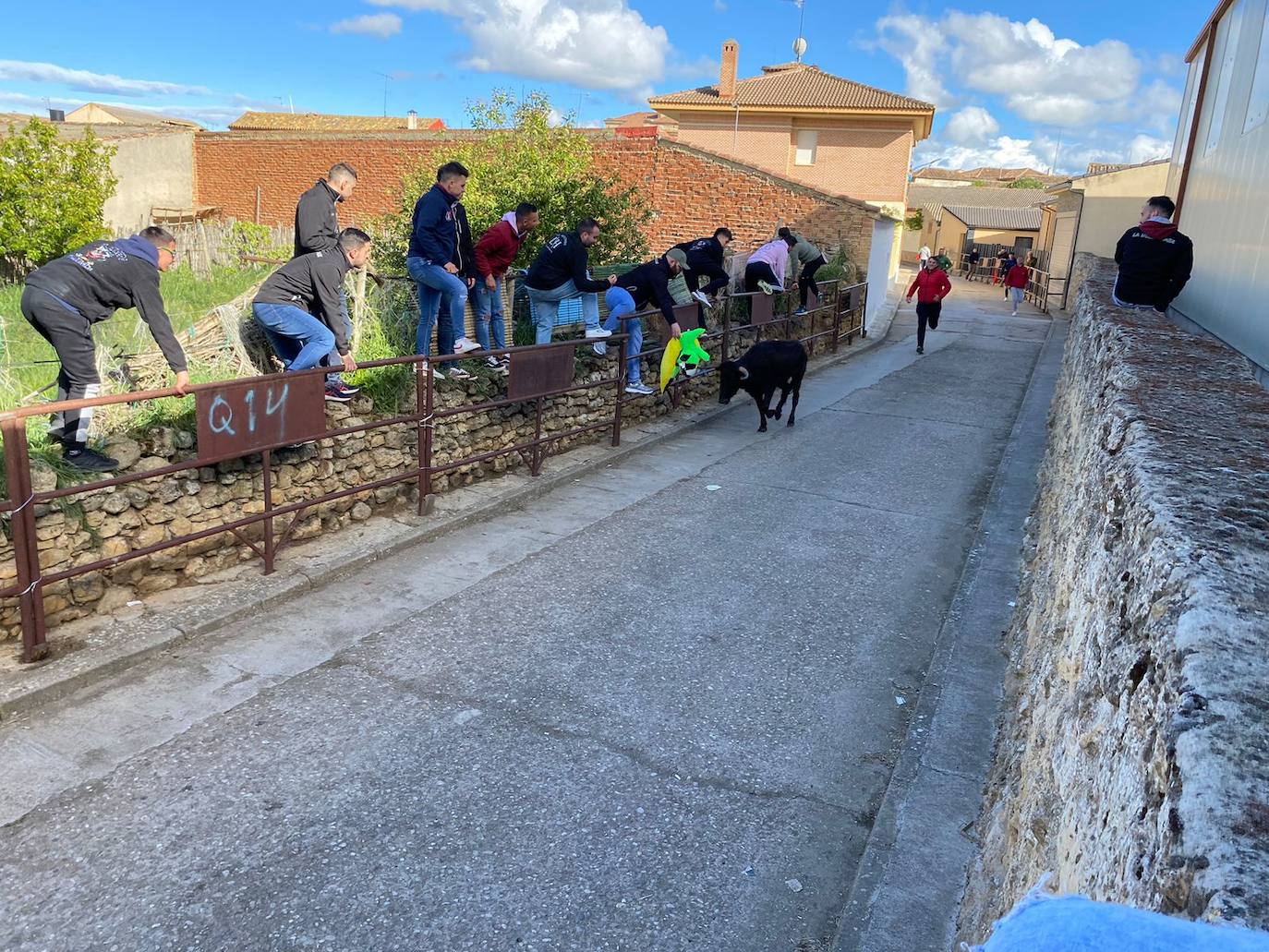 Las imágenes del encierro de Villabrágima