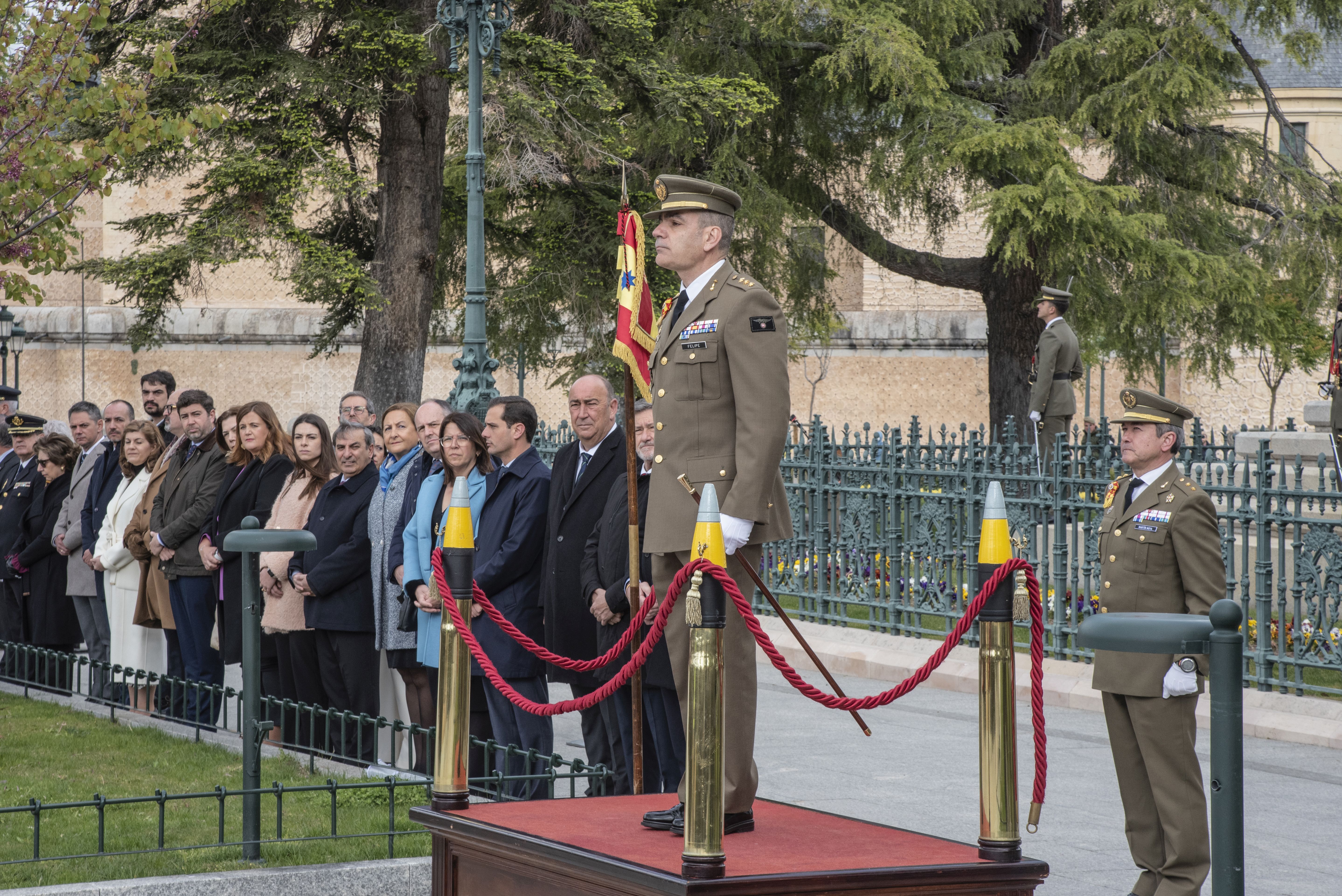 El homenaje a Daoiz y Velarde, en imágenes