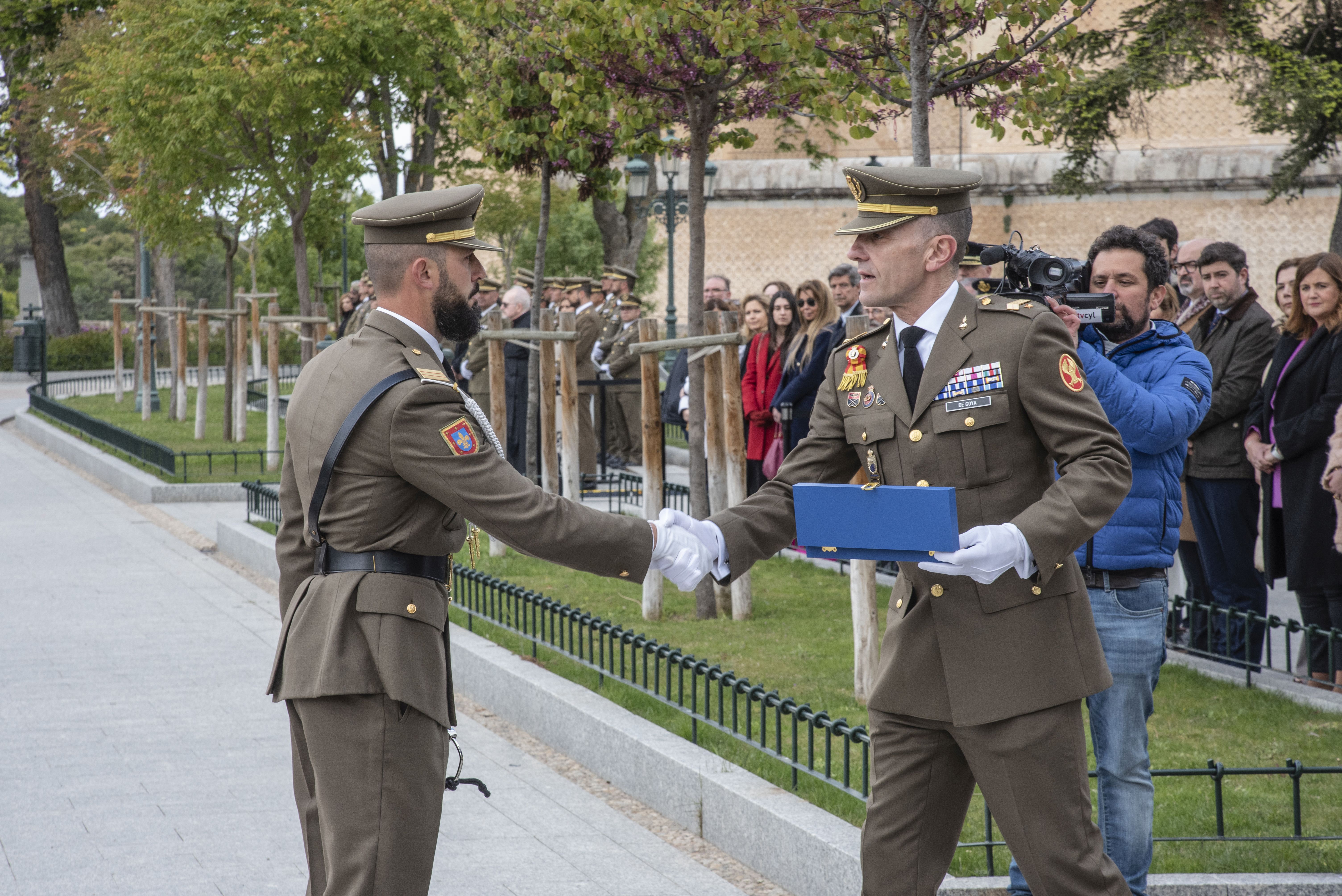 El homenaje a Daoiz y Velarde, en imágenes