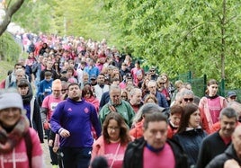 La Marcha Asprona de 2024 recorre Valladolid bajo el lema 'Que la marcha te acompañe'